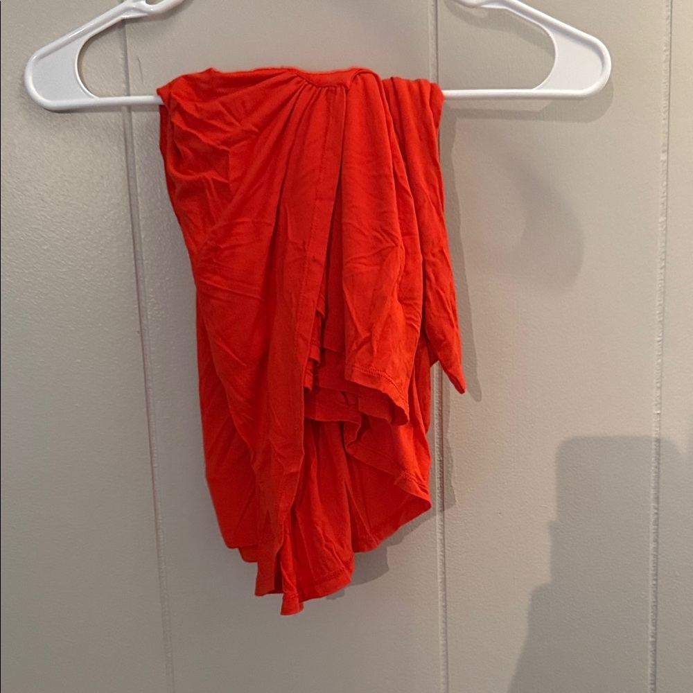 Torrid Asymmetrical Orange Skirt